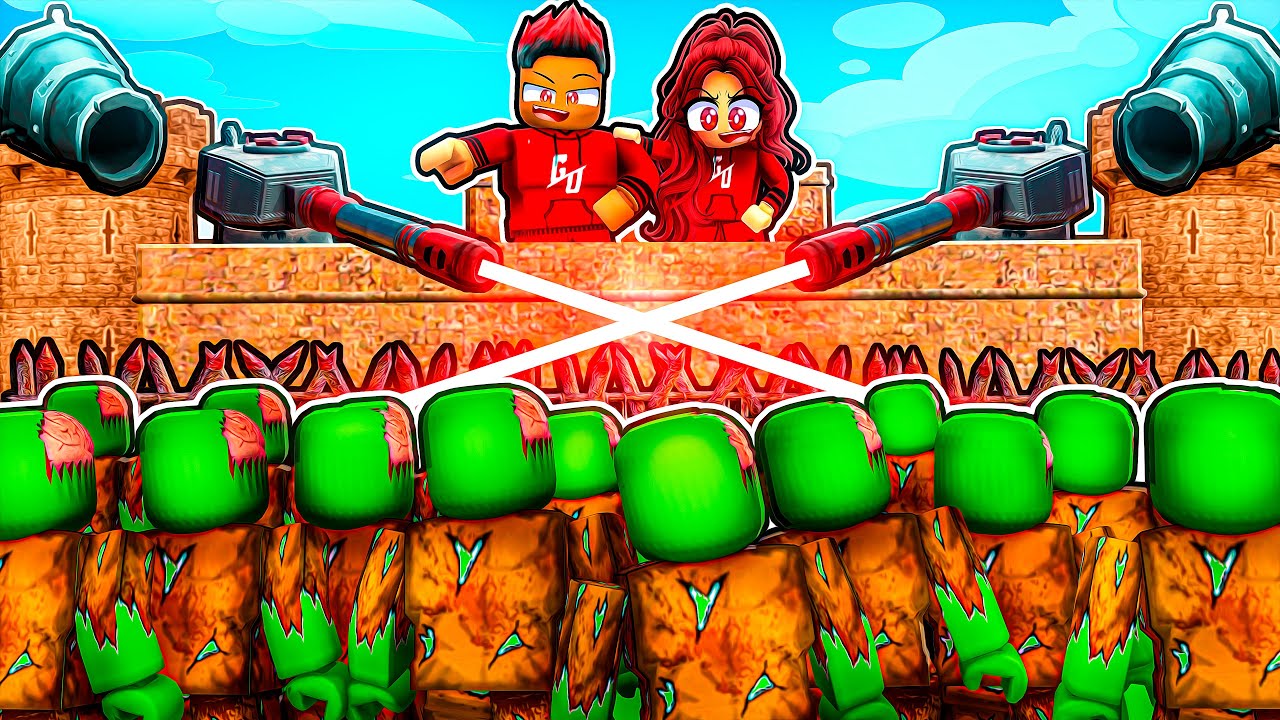 Aku Bina Kubu Pertahanan Daripada Serangan Zombi! (Roblox Malaysia)