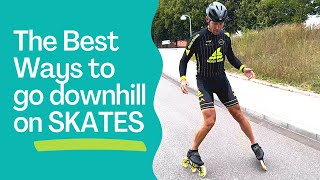 Inline Skating downhill SAFELY ( Best technique for descending )