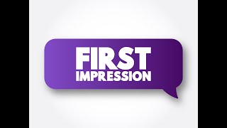Insight 461 First Impressions