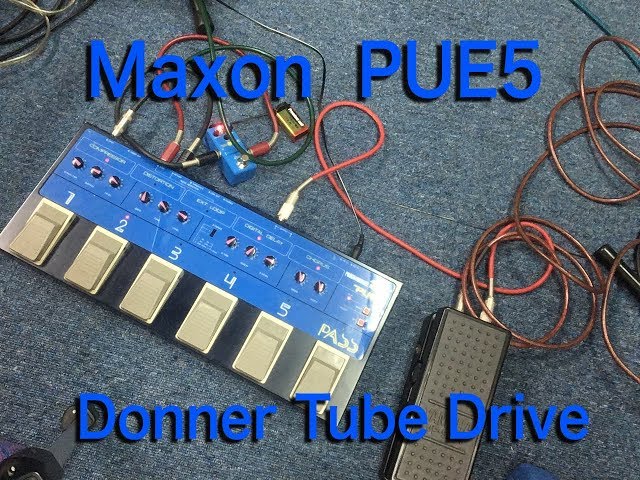 Maxon PUE5 & Donner Tube Drive Review - YouTube