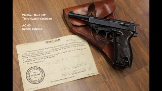 Walther Mod. Hp Ac45 Overview