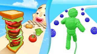 Sandwich Runner Vs Rope Man New Level Gaming Mobile Pro Walkthrough Newtrailers Update EXQ7FP screenshot 3