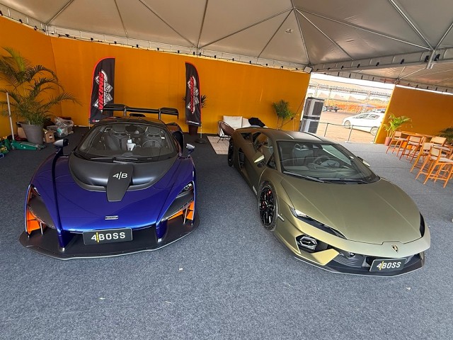 Lamborghini Temerario & McLaren Senna no Camarote da Viking Motor