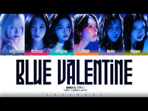 NMIXX Blue Valentine Lyrics (Color Coded Lyrics)