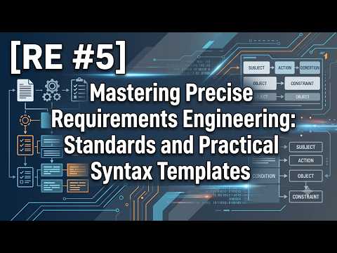[RE #5] Mastering Precise Requirements Engineering: Standards and Practical Syntax Templates
