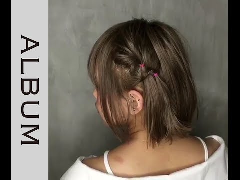 ボブの人におすすめ 簡単ヘアアレンジ11選を動画で紹介 Dews デュース