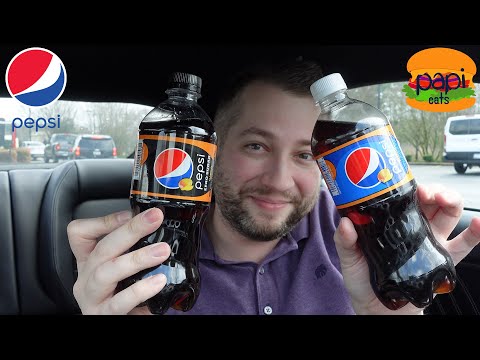 NEW Pepsi Mango \u0026 Pepsi Mango Zero Sugar - Review