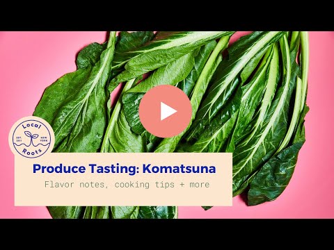 Vídeo: Komatsuna Facts - O que é Komatsuna e qual é o sabor do Komatsuna