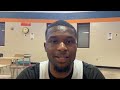 Isaiah Robinson talks about his defense