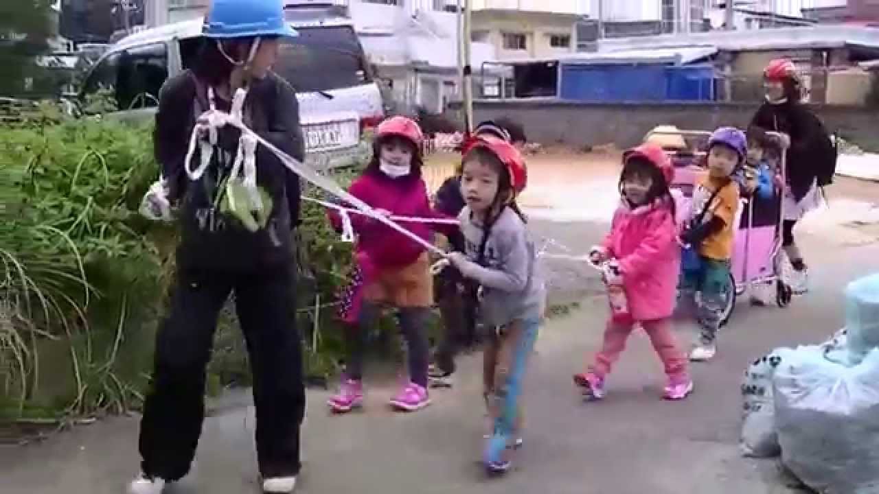 02 2014年度石川三育保育園　第3回地震・津波避難訓練