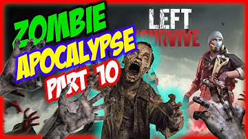 Zombie Apocalypse in Left to Survive Mobile Gameplay | Zombie Survival For Android & iOS - Part 10