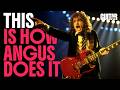 If you learn one thing from Angus Young it should be this…