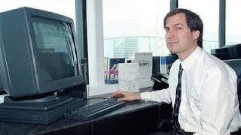 Steve Jobs internal demo of NeXTSTEP 3 (1992)