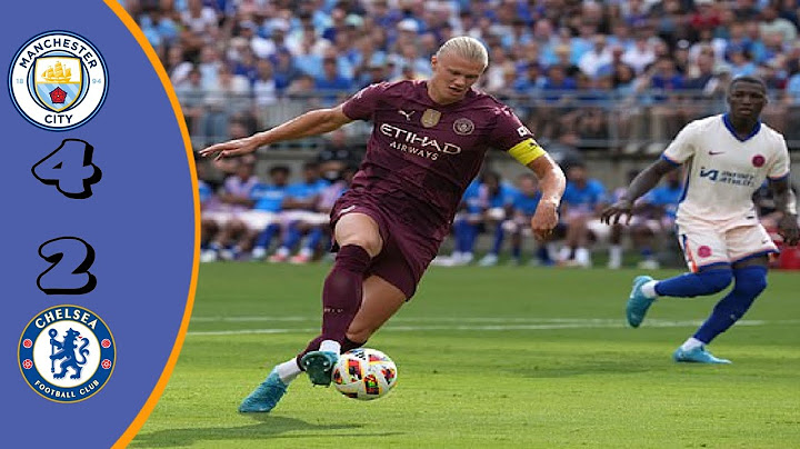 Manchester city vs Chelsea (4 - 2) | All Goals & Highlight | Friendly | 2024