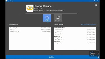01-01 Cognex Designer VisionPro Basics - Designer Project Creation EN
