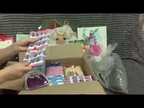 ASMR🎁ОГРОМНАЯ РАСПАКОВКА ПОДАРКОВ НА Новый Год🎄ДЛЯ ВСЕЙ СЕМЬИ ОТ ПОДРУГИ/ТИХИЙ ГОЛОС/МНОГО Ив Роше