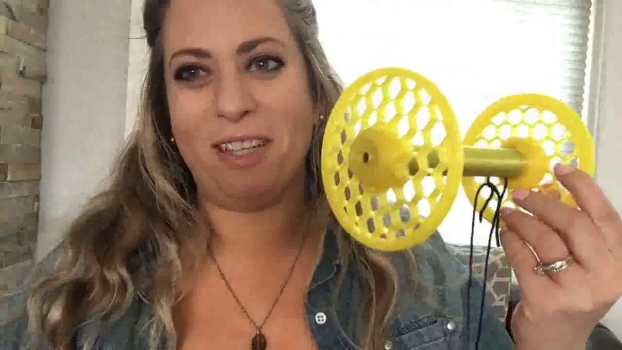 Spinperfect Honeycomb Bobbins on my SpinOlution King Bee