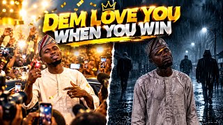 "DEM LOVE YOU WHEN YOU WIN" out now! 🌧️🔥 Real ones stay when it rains. 🎧 #AbugbumJohn #NewMusic