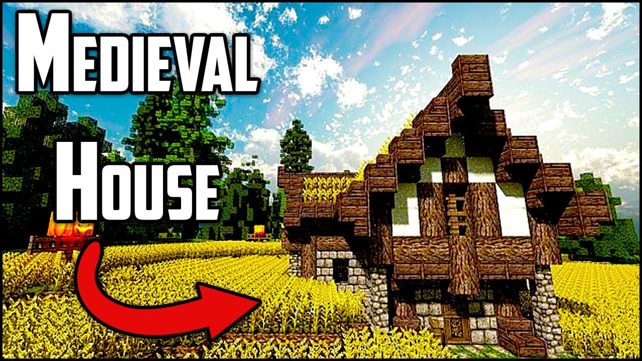 How to Build a Medieval House in Minecraft (EASY!) - YouTube