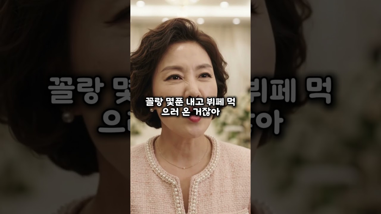 5만 원 내고 밥 먹으러 왔냐며 신부 쪽 친척 어르신에게 빵이나 사 먹으라며 쫒아낸 시누이... 잠시후 대반전 결