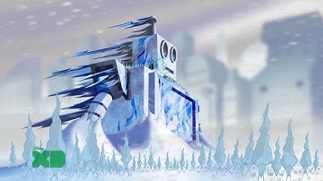 Episode-22 Snowbound || Super Robot Monkey Team Hyperforce Go || Hindi