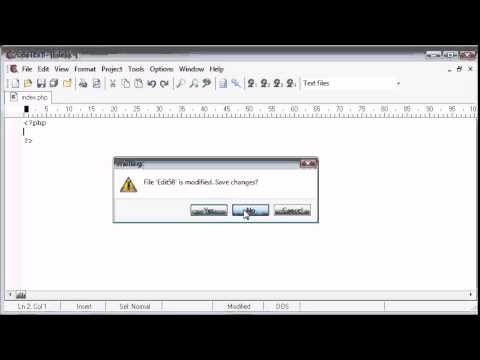 54   Creating a Find and Replace Application Part 1   PHP Tutorials