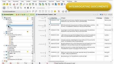 MAXQDA Documents | Qualitative Data Analysis Services