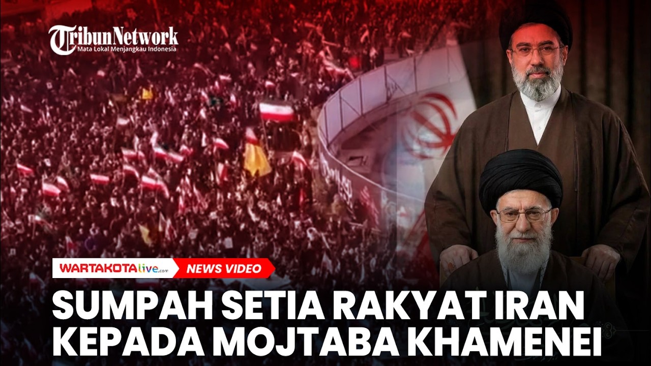 Sumpah Setia Rakyat Iran kepada Mojtaba Khamenei Menggema di Berbagai Kota