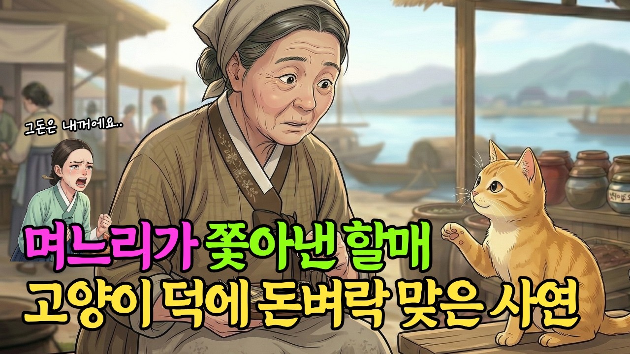 며느리가 쫓아낸 할매 고양이 덕에 돈벼락 맞은 사연