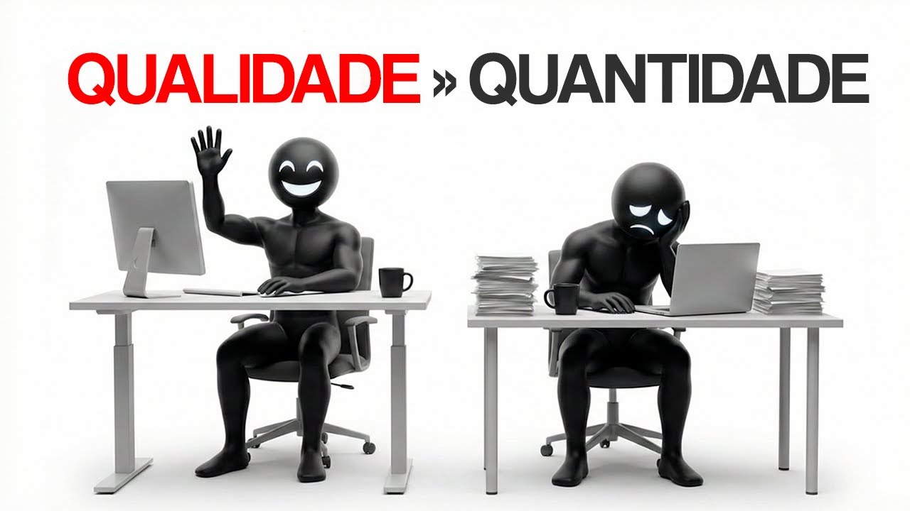 O segredo para trabalhar 4h e produzir por 8h (Baseado em Ciência)