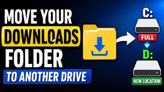 How to Move Your Downloads Folder to Another Drive (Windows 11 & 10) screenshot 3