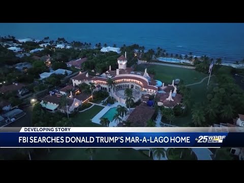 FBI searches Donald Trump's Mar-a-Lago home