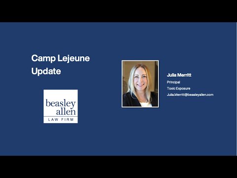 Camp Lejeune Update Webinar