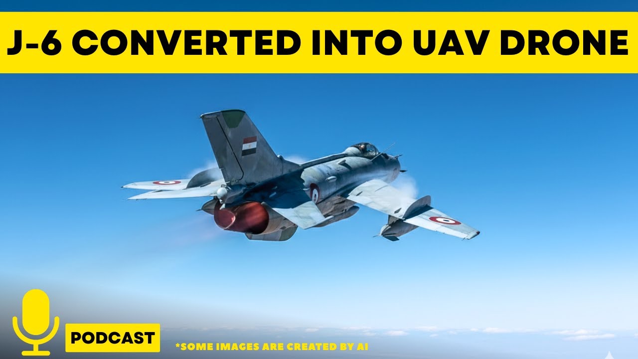 J-6 переоборудован в ударный беспилотник