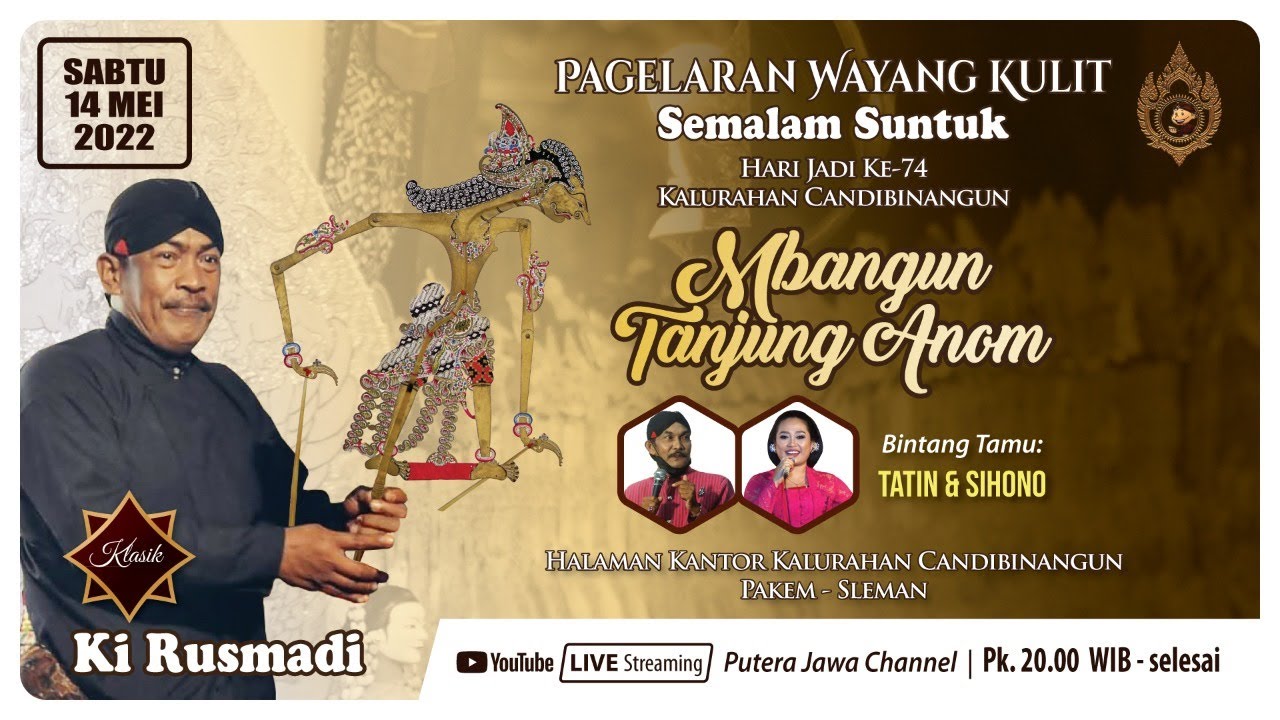 📡PAGELARAN WAYANG KULIT DALANG KI RUSMADI BT. TATIN THITHOT & SIHONO CLEWO