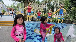 Diajakin Mama Ka Jihan berenang di The Jungle Bogor | Huri dan Mahia Vlog