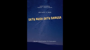 Paduan Suara Satu Nusa Satu Bangsa SATB Arr K.E.Prier