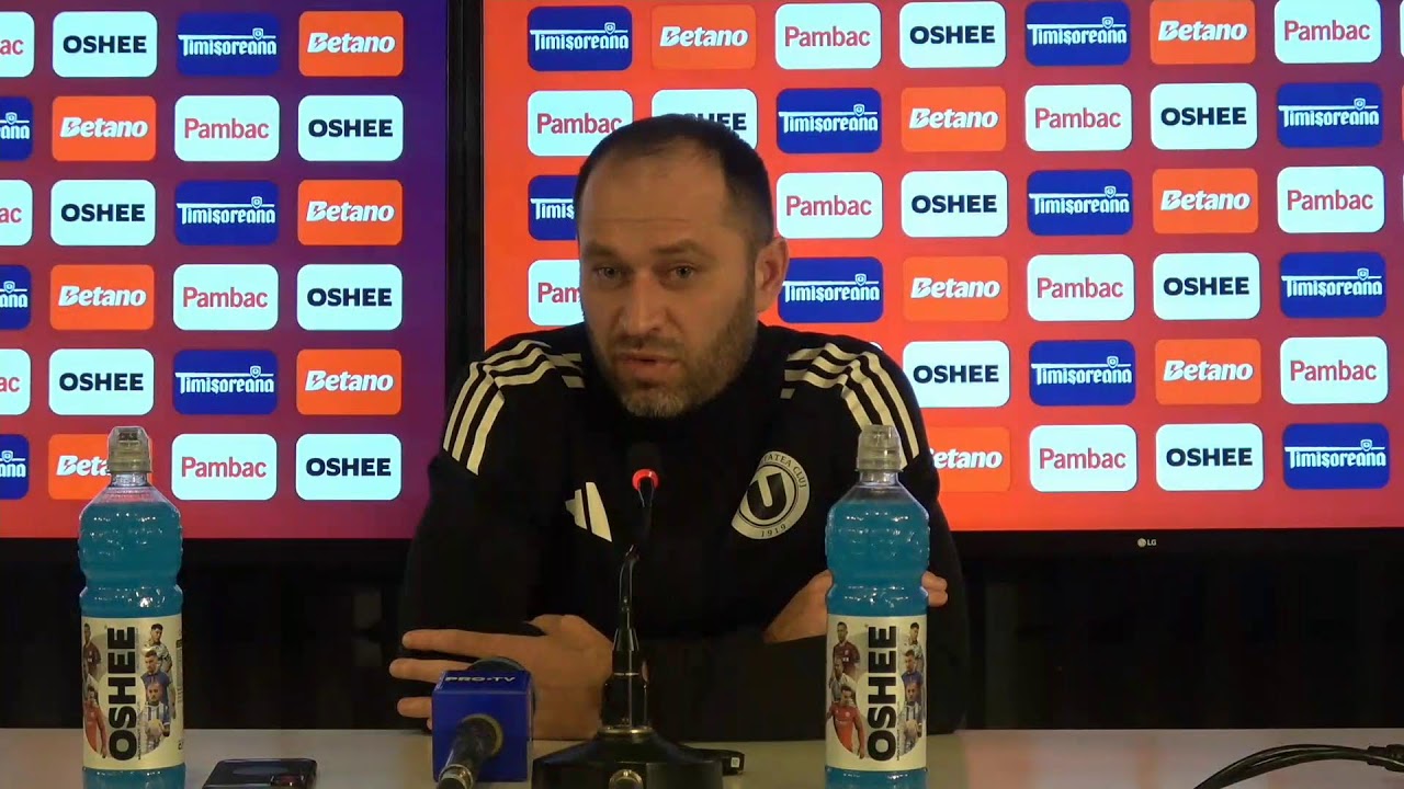 CONFERINTA DE PRESA | FC Universitatea - Hermannstadt