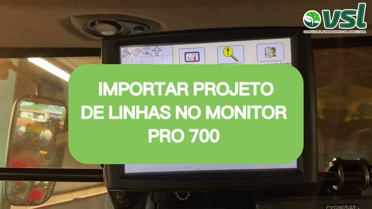#DICA VSL: Importar projeto de linhas em shapefile no monitor PRO700