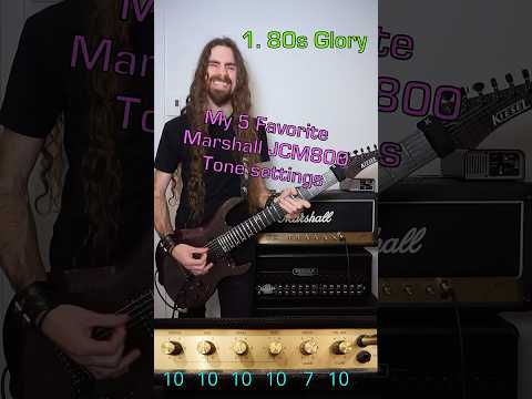 Ver My 5 Favorite Marshall JCM800 Tone Settings no YouTube Ver My 5 Favorite Marshall JCM800 Tone Settings no YouTube