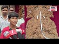 Jalgaon News | 5100 नारळांपासून साकारला बाप्पा! पर्यावरणपूरक गणेशमूर्तीची जळगावात चर्चा | N18V