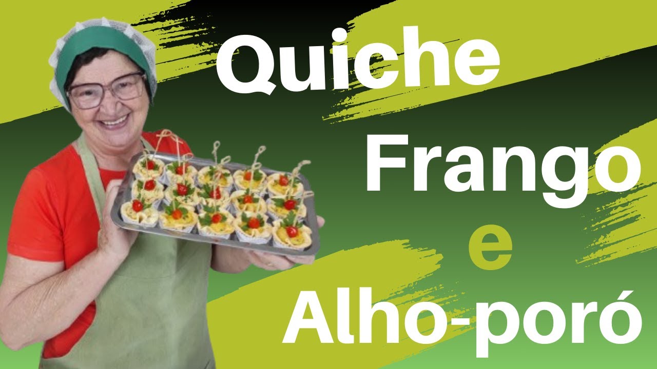 Receita de Quiche de Frango com Alho-Poró: Leve e Saborosa!