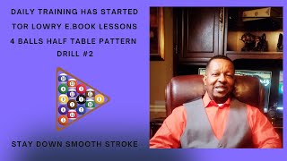 4 BALL HALF TABLE PATTERN DRILL #2