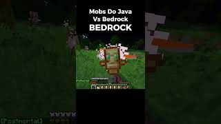 Minecraft Java é fácil... Minecraft Bedrock é IMPOSSÍVEL 💀 #minecraft #shorts