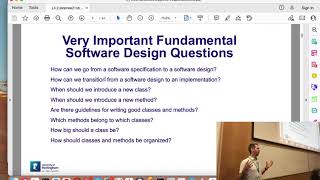Object-Oriented Design: Objects and Responsibilities (Condensed Version)