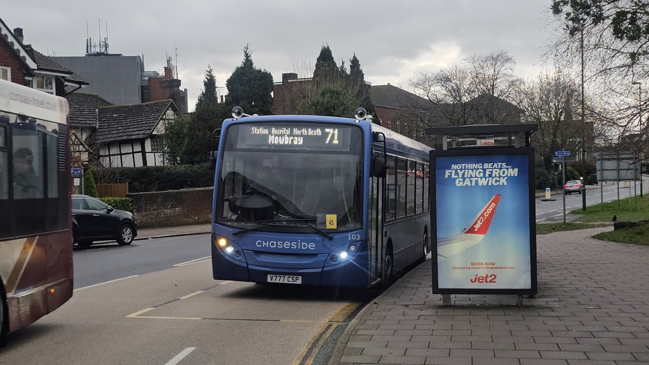 On Loan to Metrobus | Onboard | Chaseside ADL E200 | 71