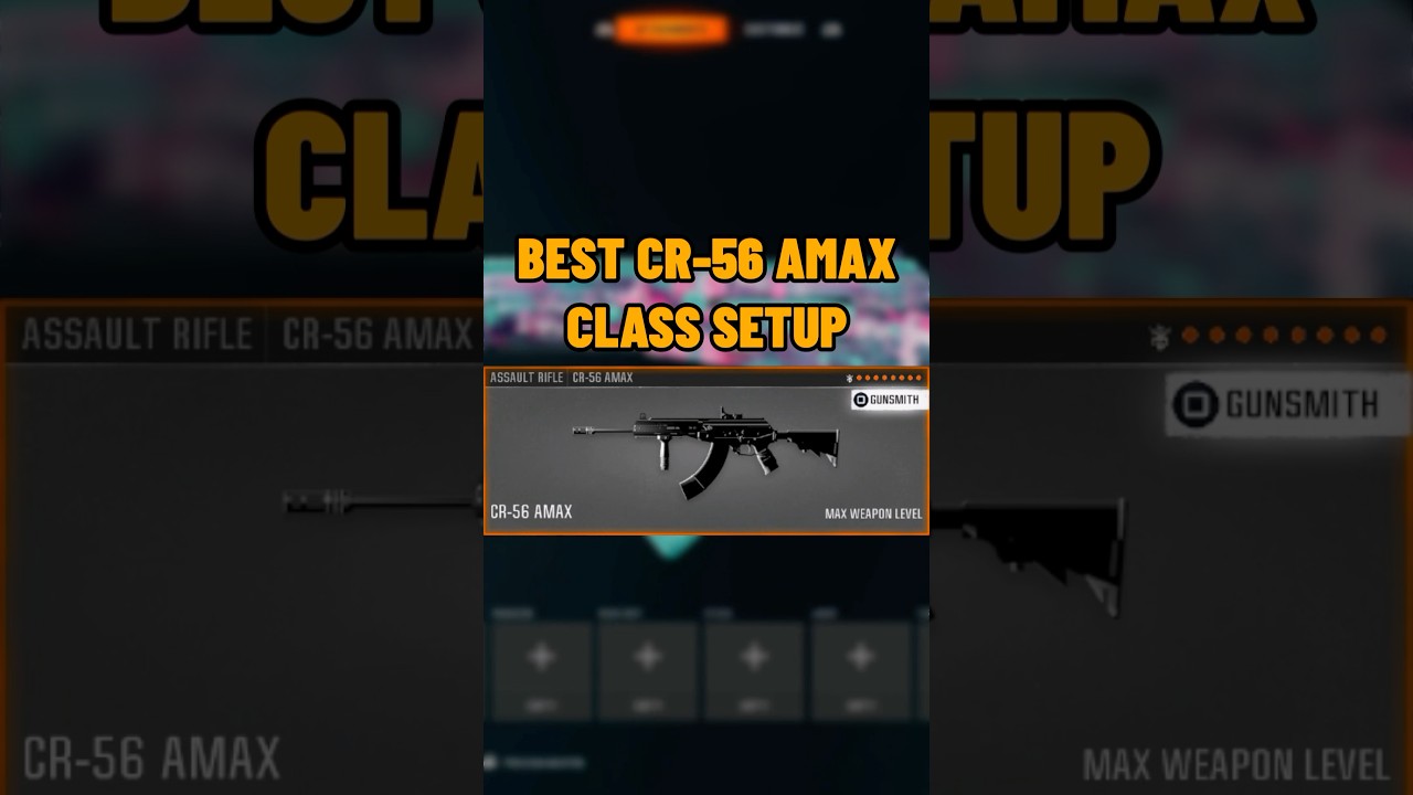 new META CR-56 AMAX CLASS in BLACK OPS 6!