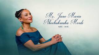 CELEBRATION OF LIFE FOR JANE MORDI