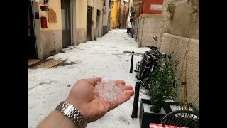Espectacular Tormenta en Verona Italia