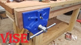 In this video I installed a 9inch Yost vice, this brand also makes a 6 and 12 inch vise, but this was the most economic. I had to attach 